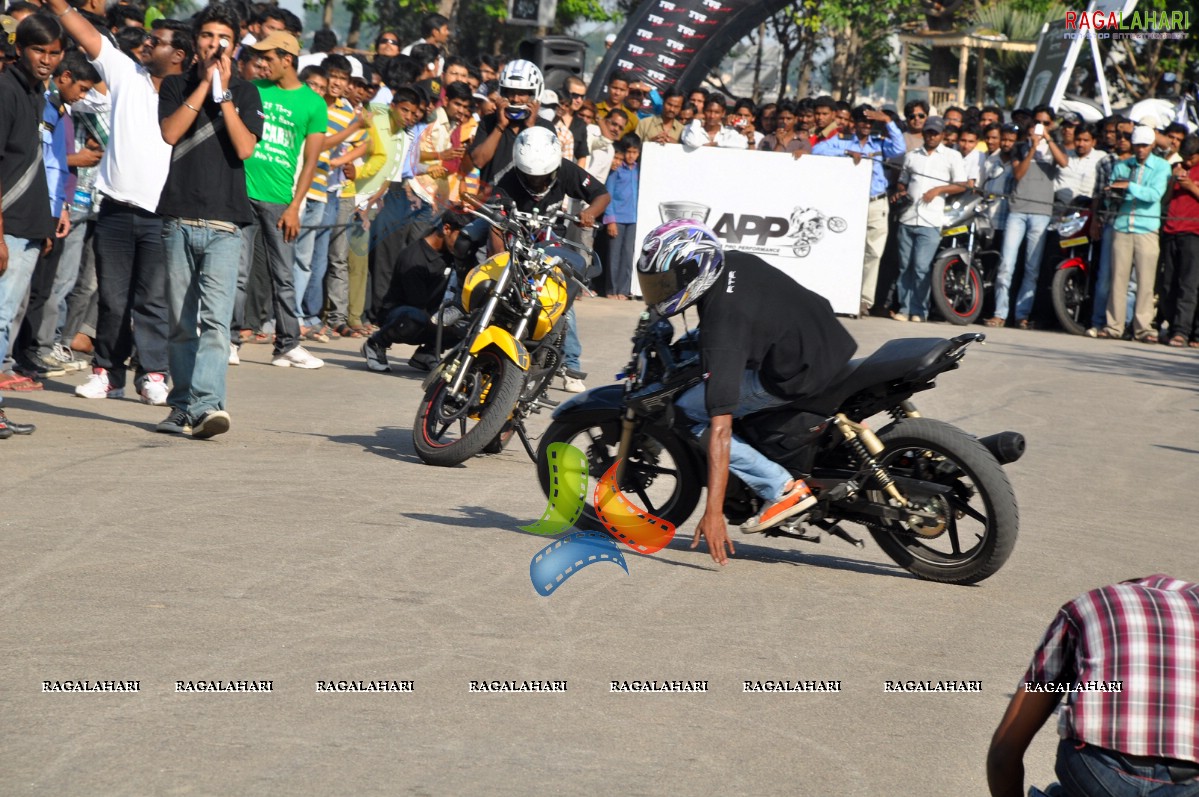 TVS Apache Pro Performance Show