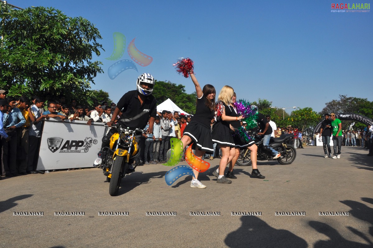 TVS Apache Pro Performance Show