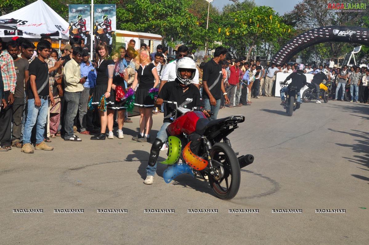 TVS Apache Pro Performance Show