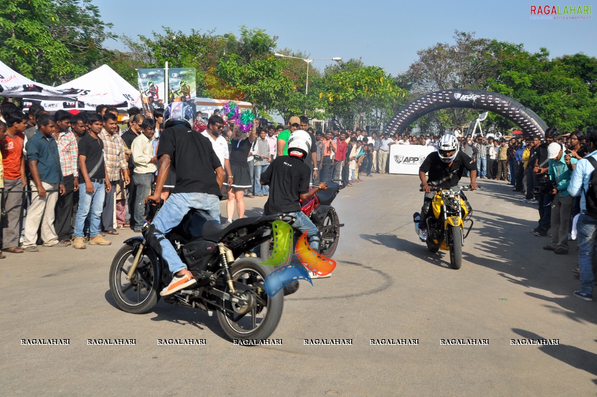 TVS Apache Pro Performance Show