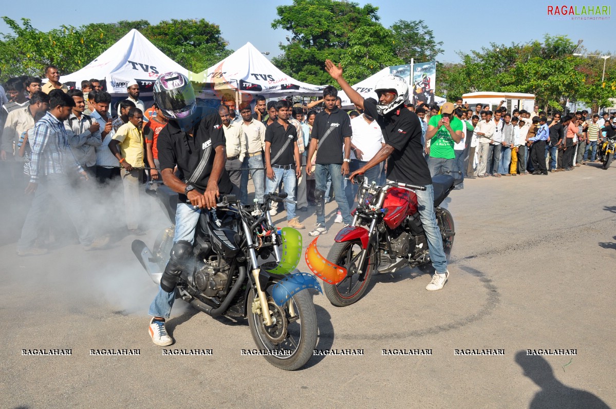 TVS Apache Pro Performance Show