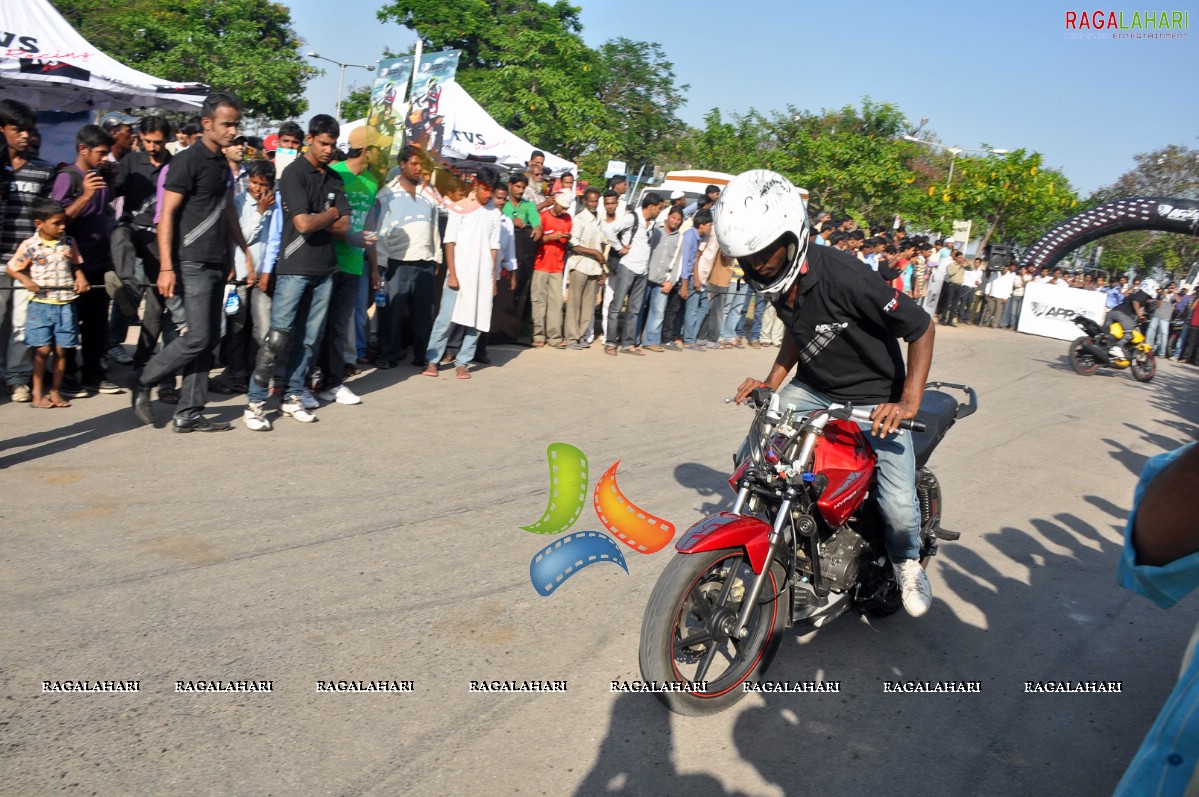 TVS Apache Pro Performance Show