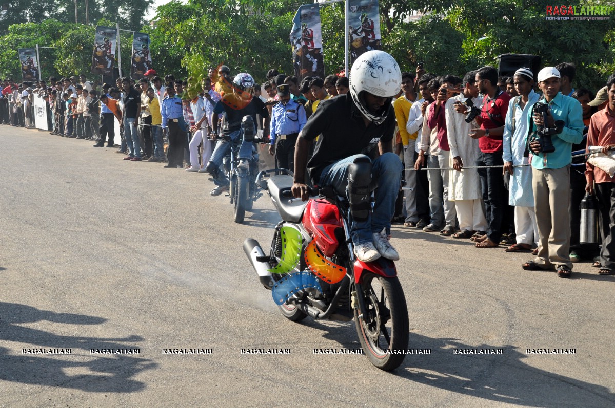 TVS Apache Pro Performance Show