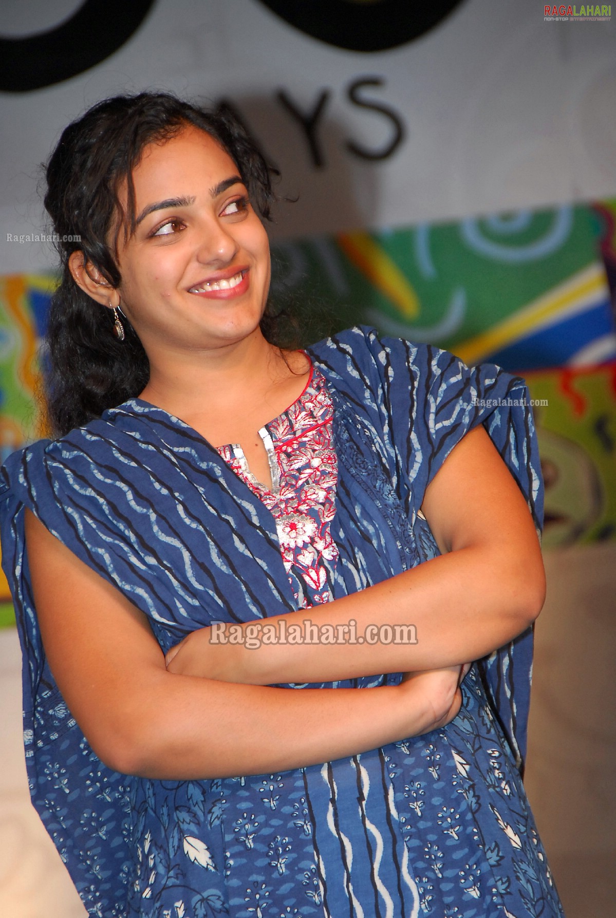 Nithya Menon at Alaa Modalaindi 50 Days Function - HD Gallery, Images