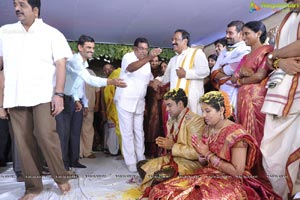 Ahuti Prasad Son Bharani - Pooja Wedding