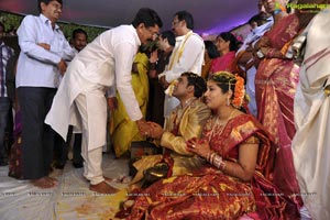Ahuti Prasad Son Bharani - Pooja Wedding