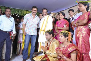 Ahuti Prasad Son Bharani - Pooja Wedding