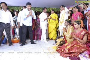 Ahuti Prasad Son Bharani - Pooja Wedding