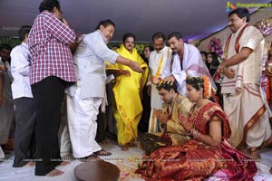 Ahuti Prasad Son Bharani - Pooja Wedding