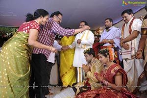 Ahuti Prasad Son Bharani - Pooja Wedding