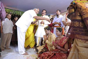 Ahuti Prasad Son Bharani - Pooja Wedding