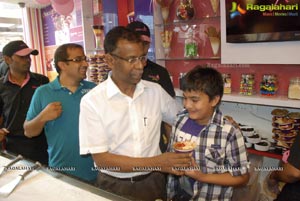 AK Khan Launches Creamstone Outlet at Himayatnagar