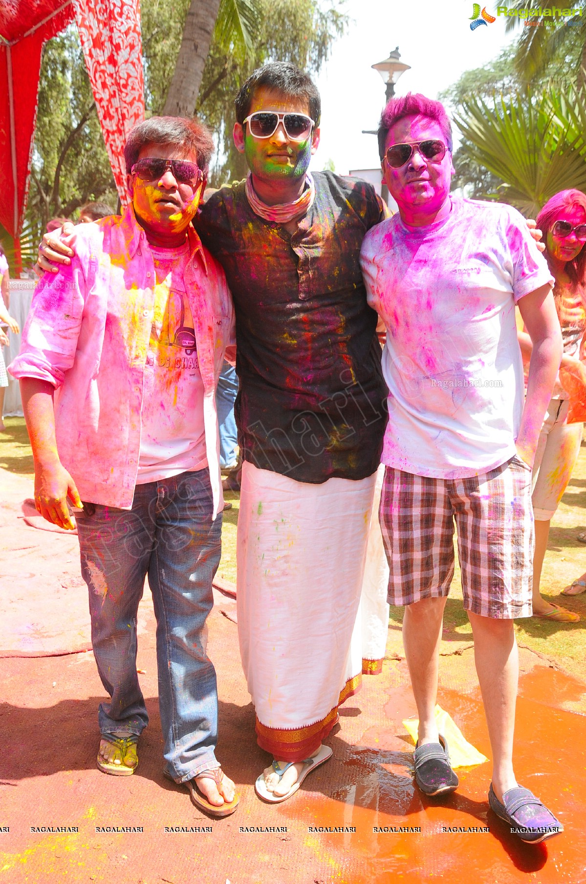 Big Fat Holi Bash 2012 at Taj Banjara