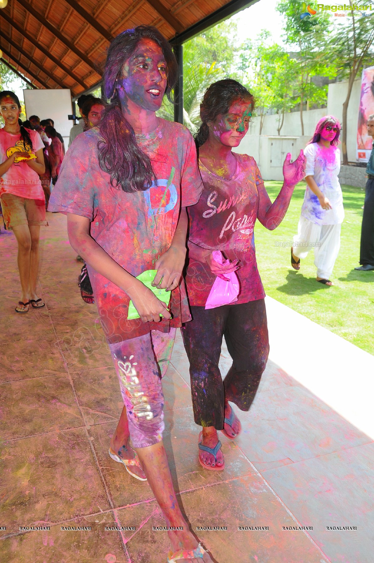 Big Fat Holi Bash 2012 at Taj Banjara