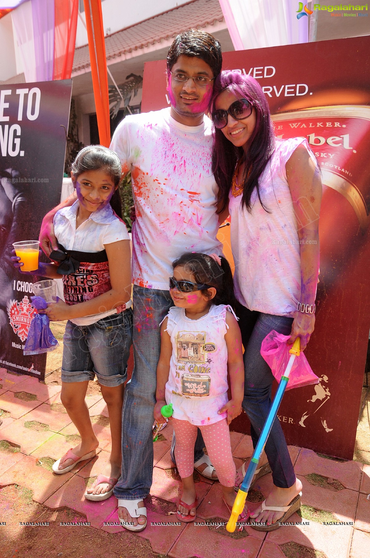 Big Fat Holi Bash 2012 at Taj Banjara