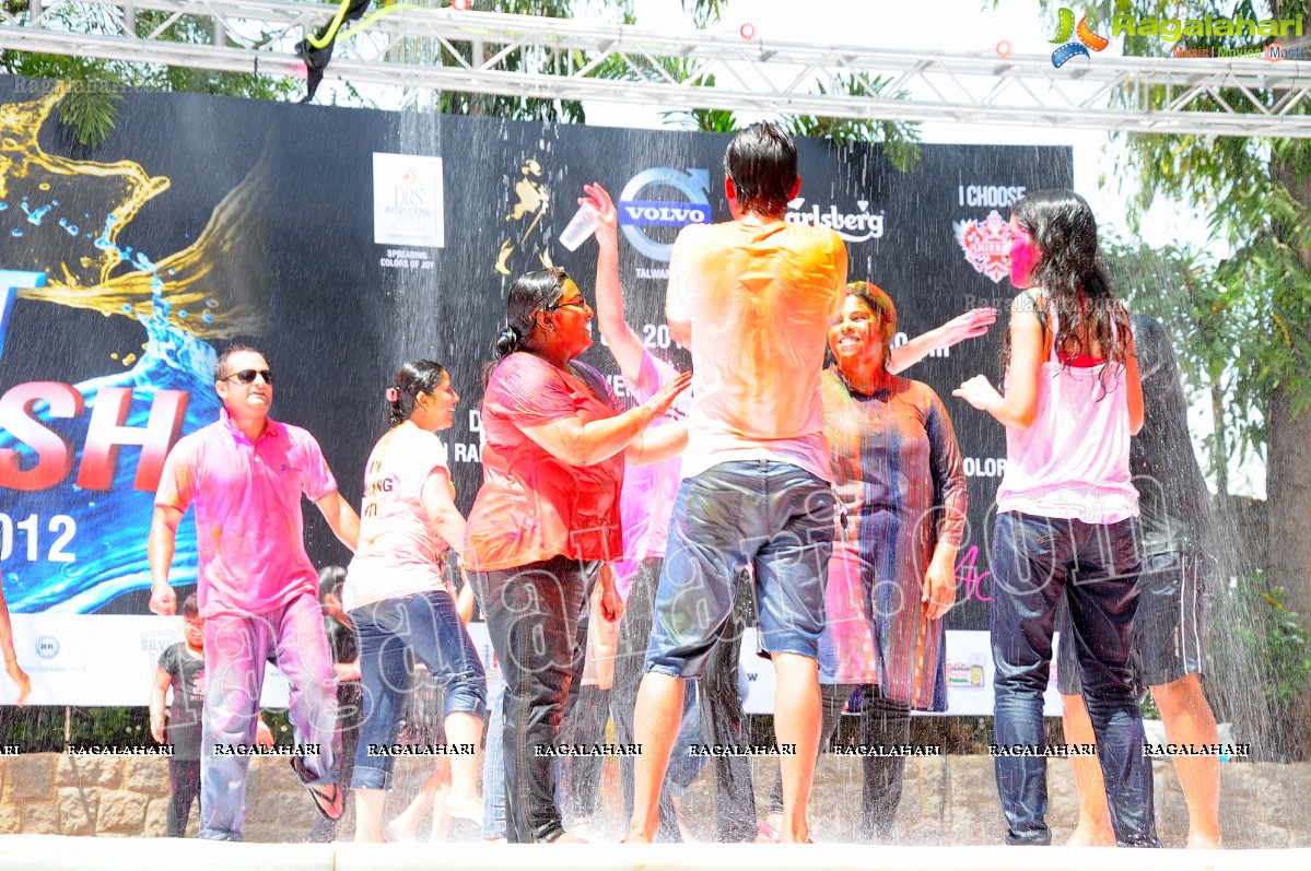 Big Fat Holi Bash 2012 at Taj Banjara