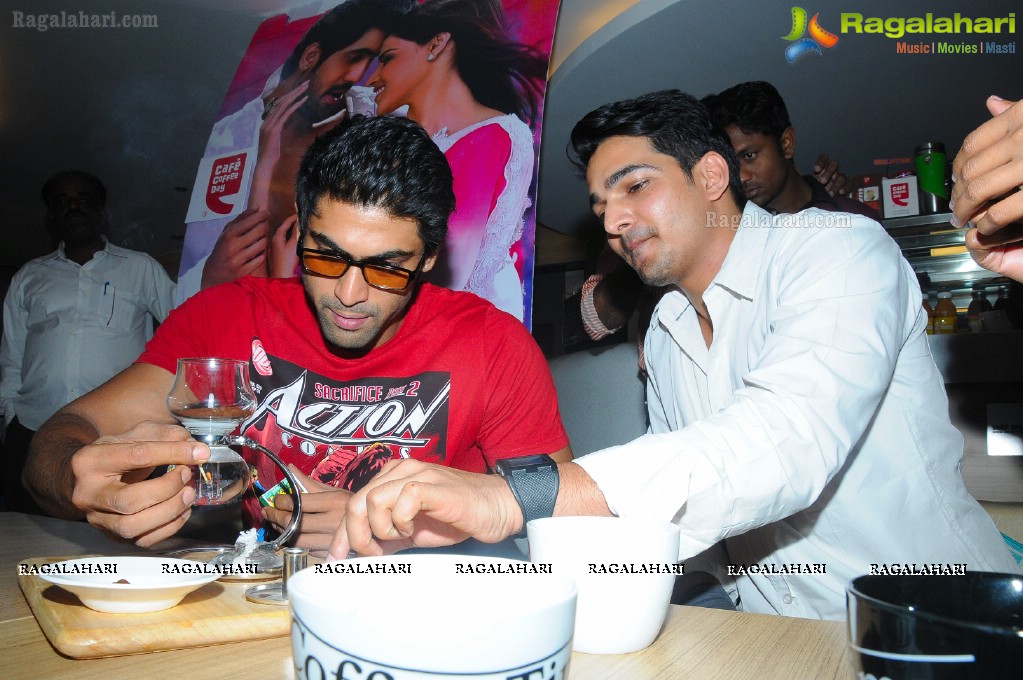 Coffee with Rana at Cafe Coffee Day - The Lounge