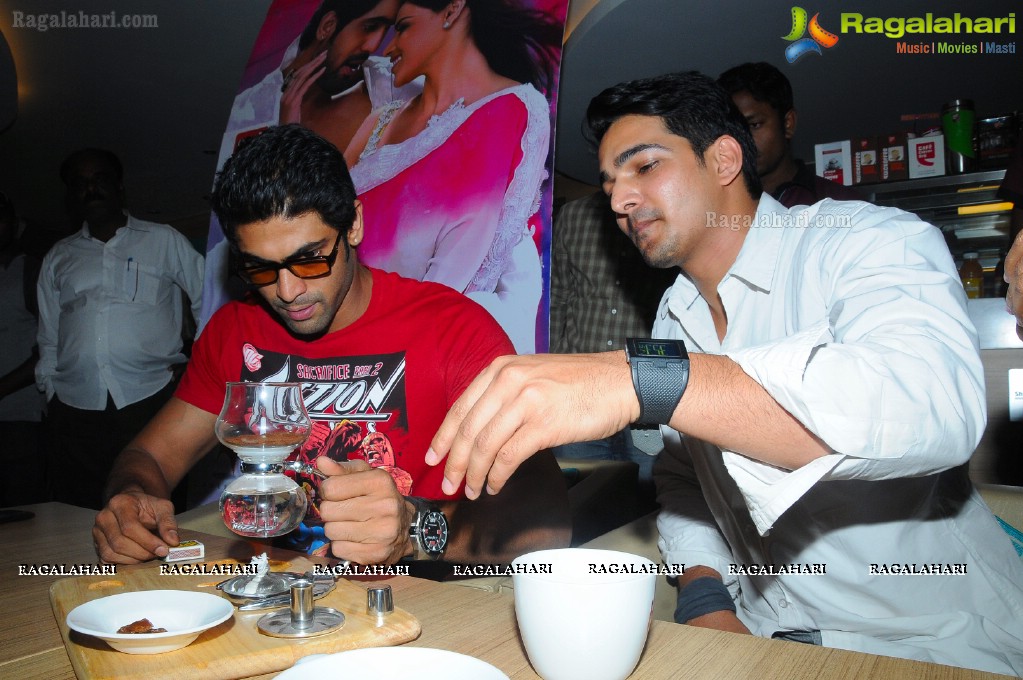 Coffee with Rana at Cafe Coffee Day - The Lounge