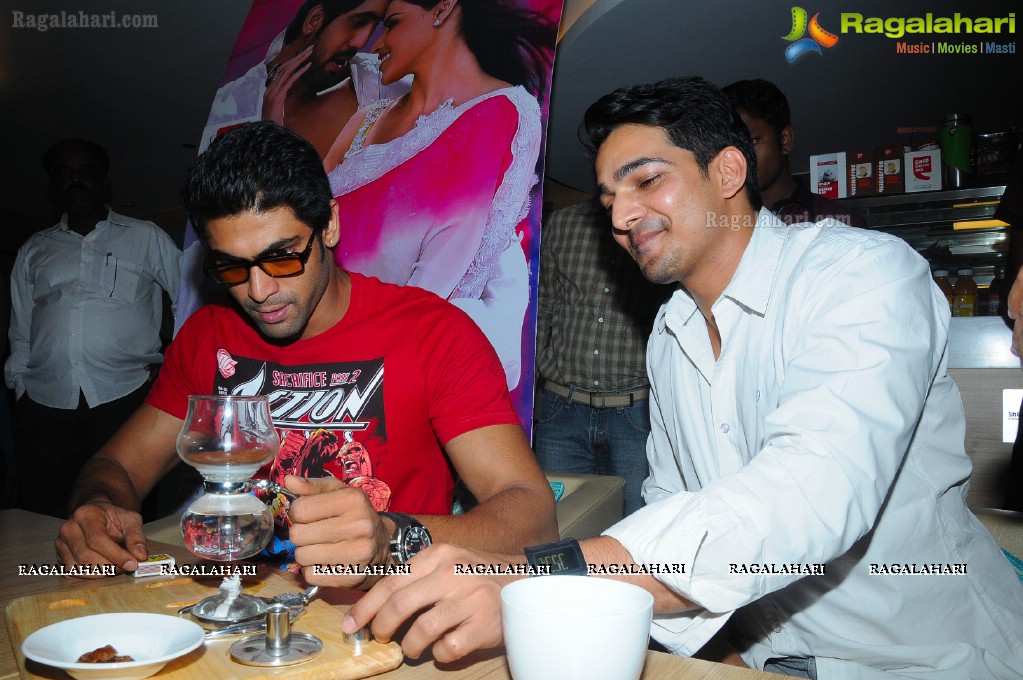 Coffee with Rana at Cafe Coffee Day - The Lounge