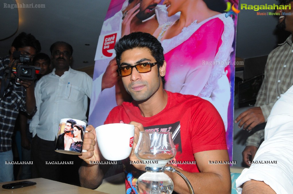 Coffee with Rana at Cafe Coffee Day - The Lounge