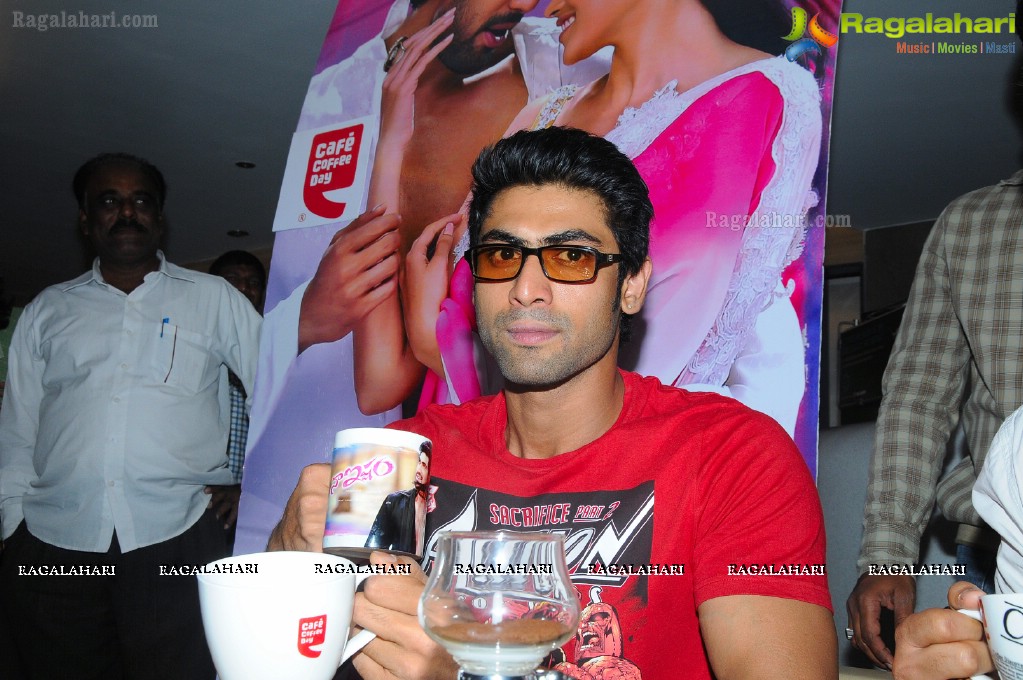 Coffee with Rana at Cafe Coffee Day - The Lounge