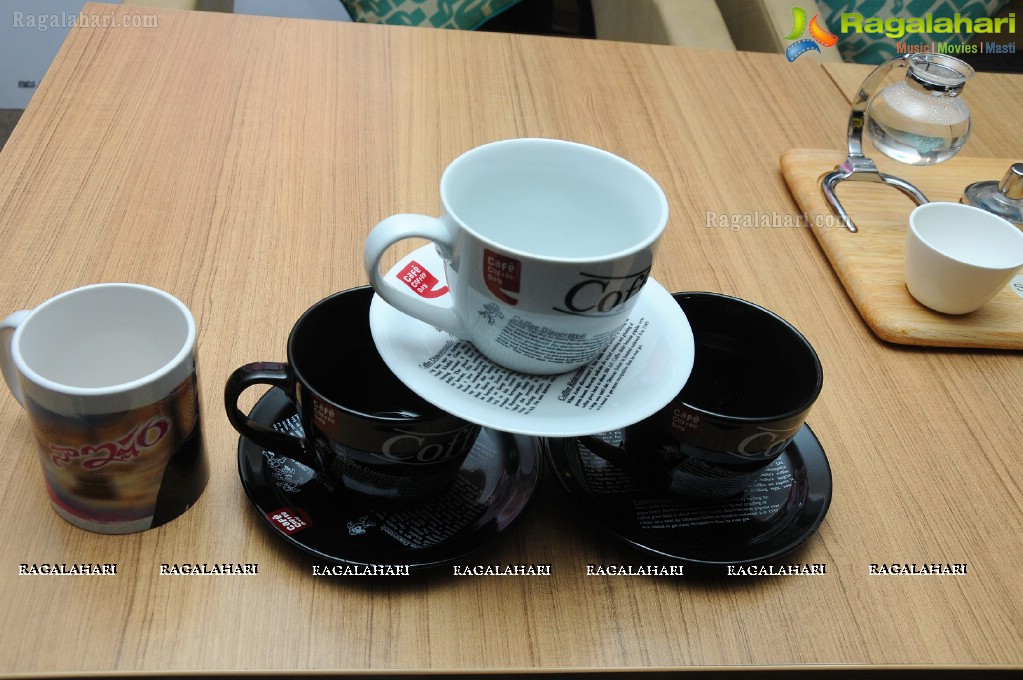 Coffee with Rana at Cafe Coffee Day - The Lounge