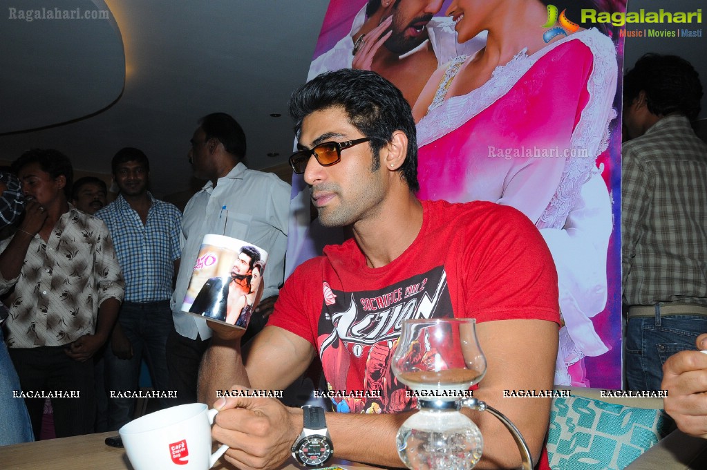 Coffee with Rana at Cafe Coffee Day - The Lounge