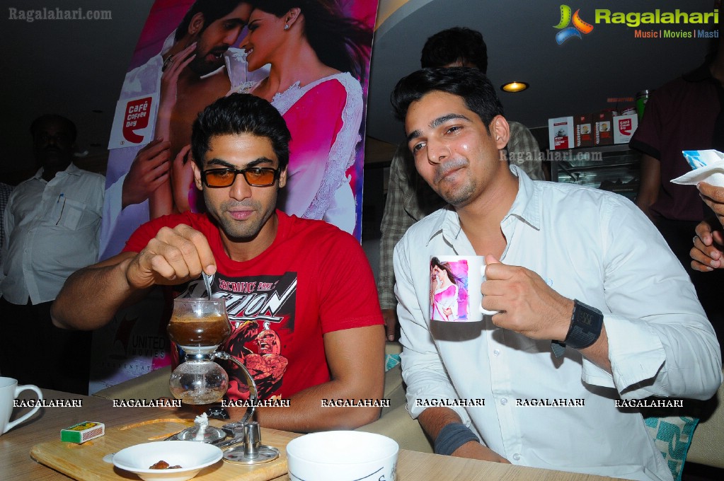 Coffee with Rana at Cafe Coffee Day - The Lounge