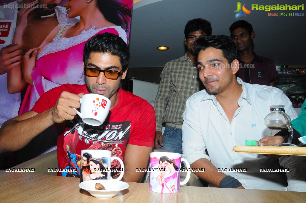 Coffee with Rana at Cafe Coffee Day - The Lounge