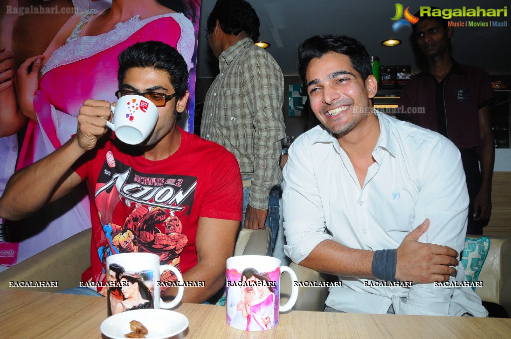 Coffee with Rana at Cafe Coffee Day - The Lounge