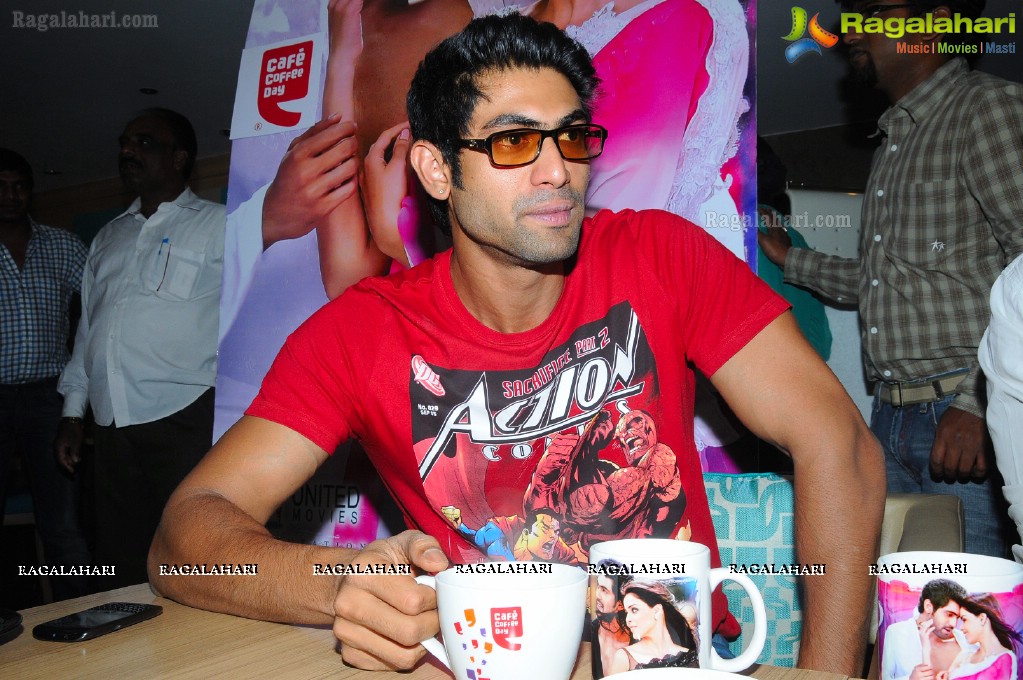 Coffee with Rana at Cafe Coffee Day - The Lounge