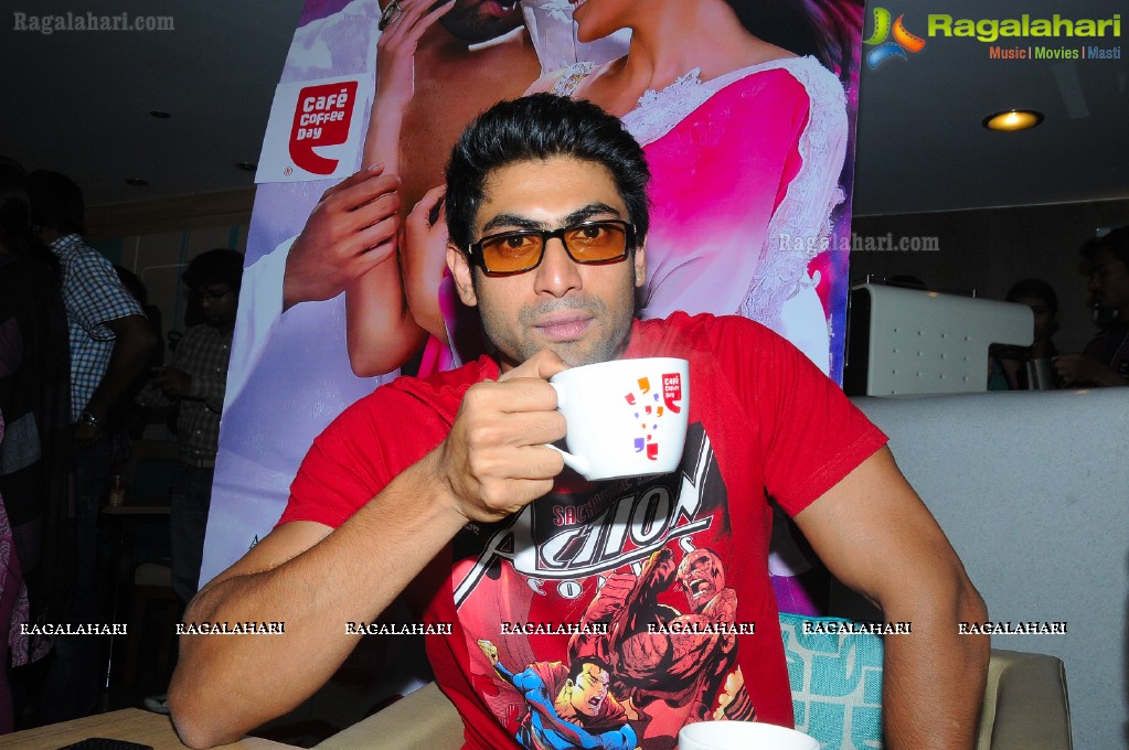 Coffee with Rana at Cafe Coffee Day - The Lounge