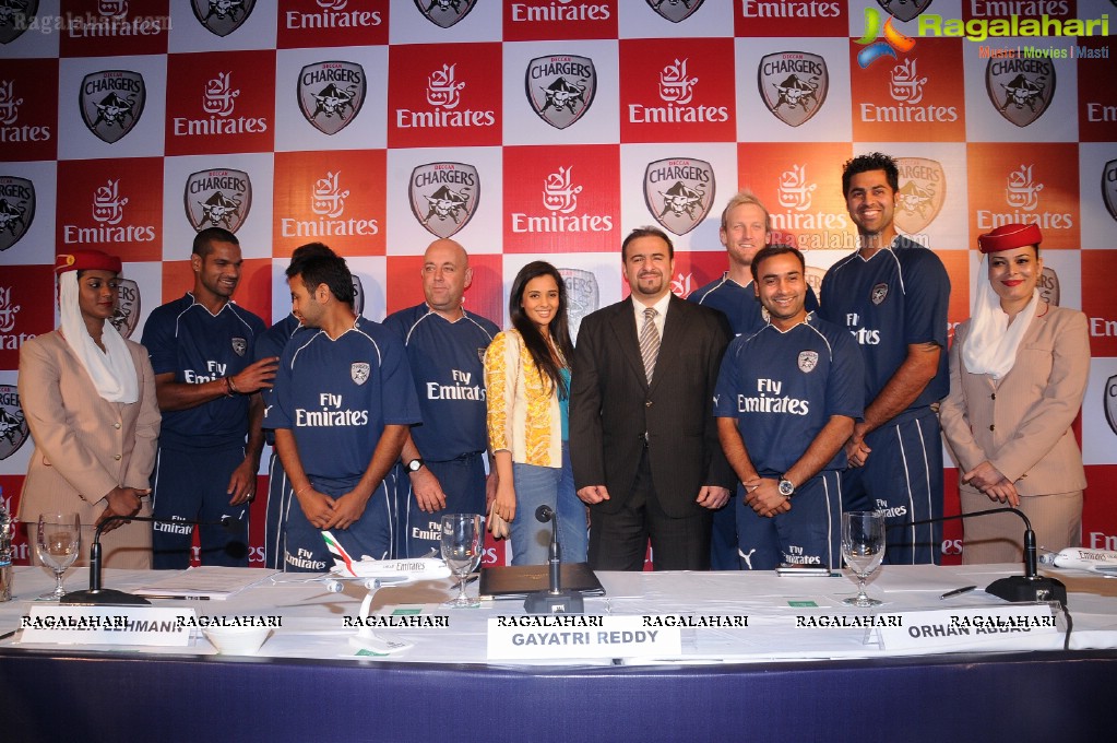 Emirates to Sponsor IPL Franchise Deccan Chargers - Press Meet