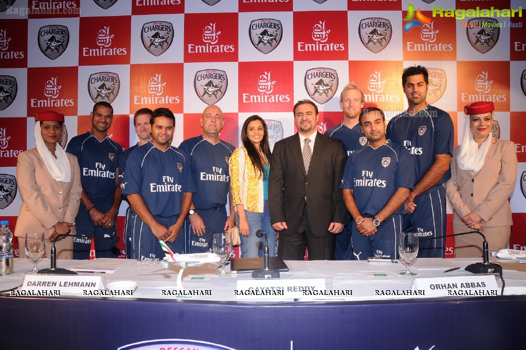 Emirates to Sponsor IPL Franchise Deccan Chargers - Press Meet