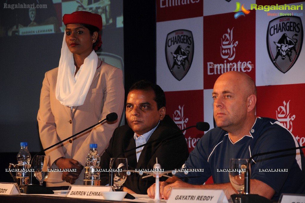 Emirates to Sponsor IPL Franchise Deccan Chargers - Press Meet