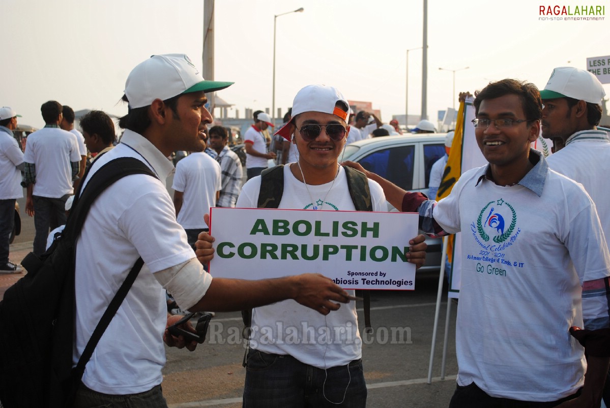 Go-Green Rally by Al-Almeer College of Engineering, Vizag