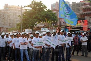 Go-Green Rally by Al-Almeer College of Engineering, Vizag