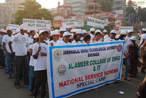 Go-Green Rally by Al-Almeer College of Engineering, Vizag