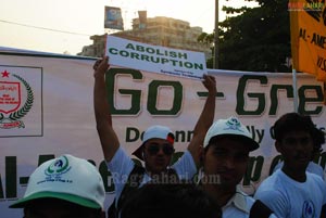 Go-Green Rally by Al-Almeer College of Engineering, Vizag