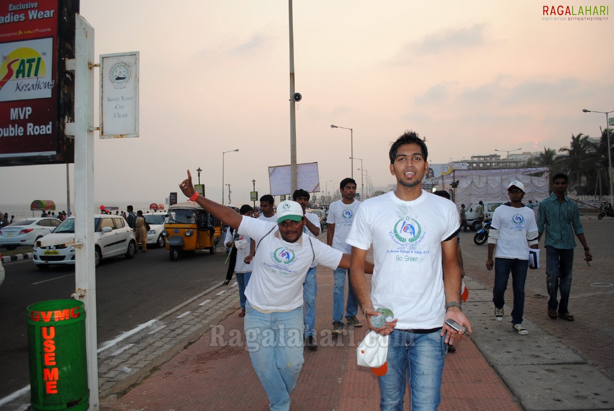 Go-Green Rally by Al-Almeer College of Engineering, Vizag