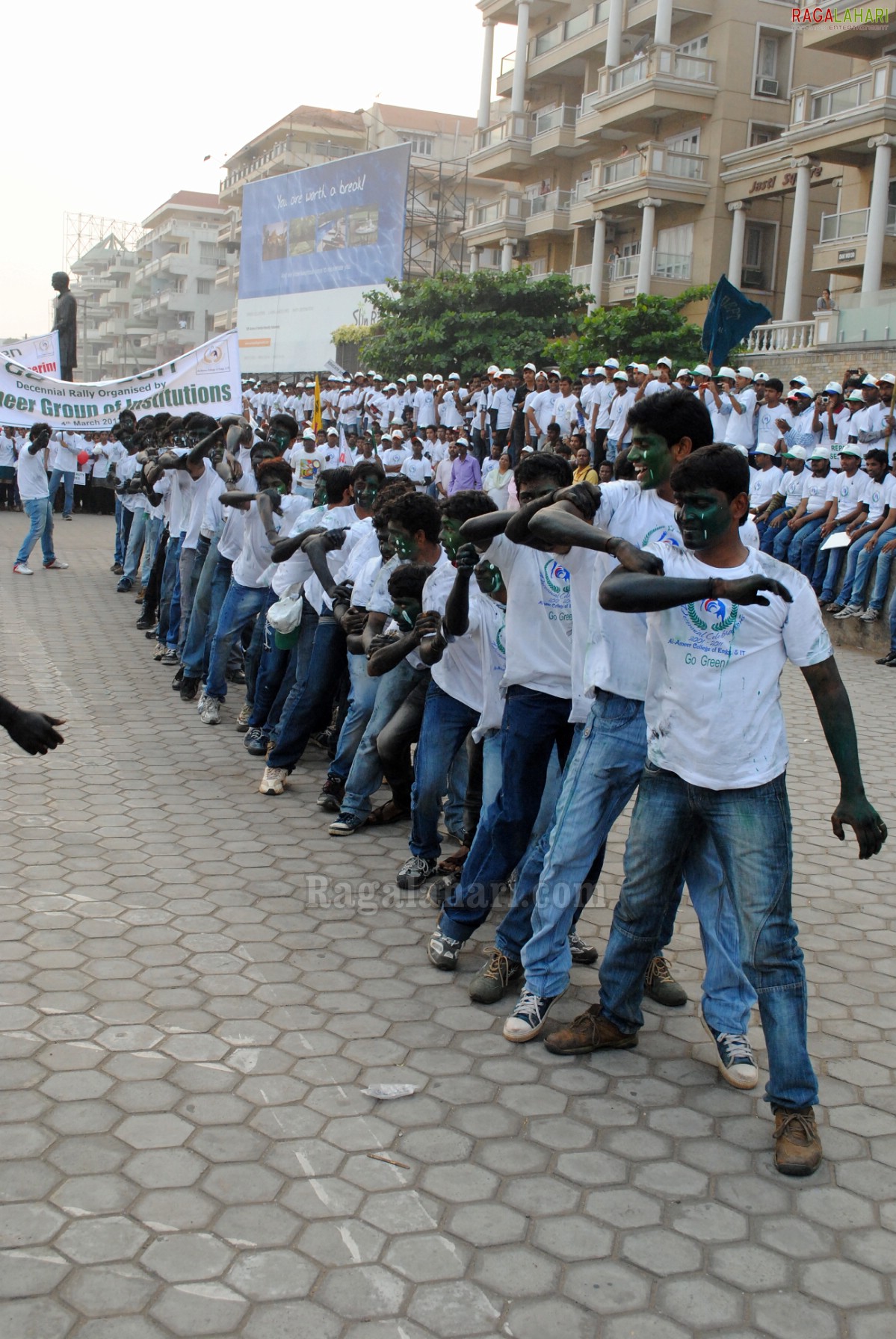 Go-Green Rally by Al-Almeer College of Engineering, Vizag