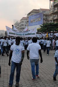 Go-Green Rally by Al-Almeer College of Engineering, Vizag