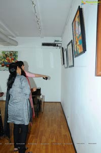 Hari Srinivas Paintings Exhibition at Beyond Coffee