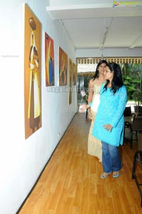 Nithin Nagari & DC Sastagar Art Exhibition at Beyond Coffee