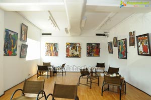 Nithin Nagari & DC Sastagar Art Exhibition at Beyond Coffee