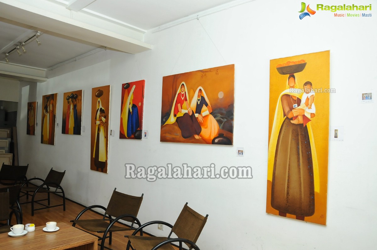 Nithin Nagari & DC Sastagar Art Exhibition at Beyond Coffee