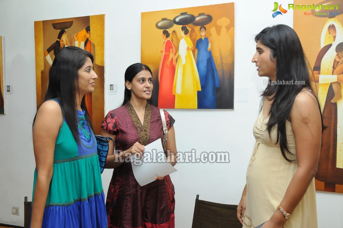 Nithin Nagari & DC Sastagar Art Exhibition at Beyond Coffee