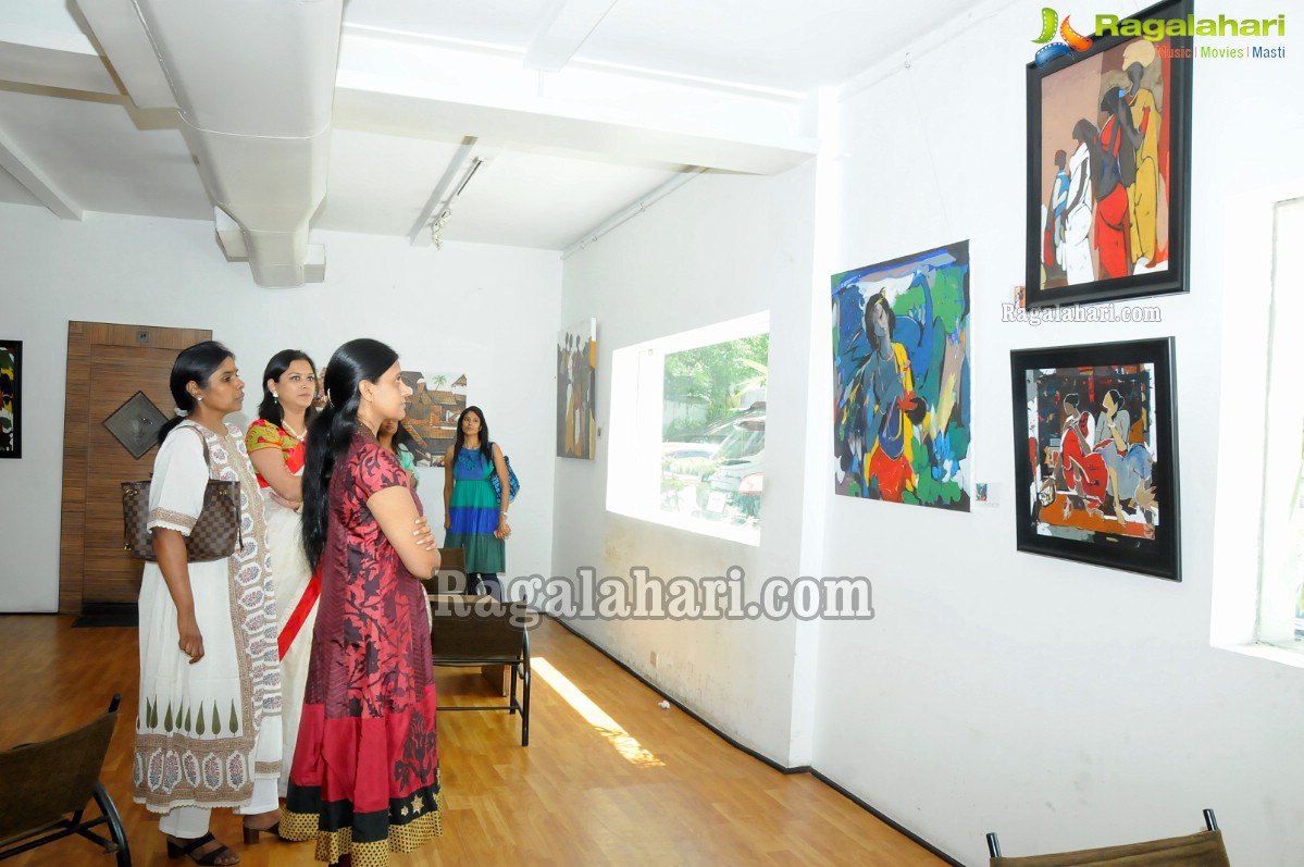 Nithin Nagari & DC Sastagar Art Exhibition at Beyond Coffee