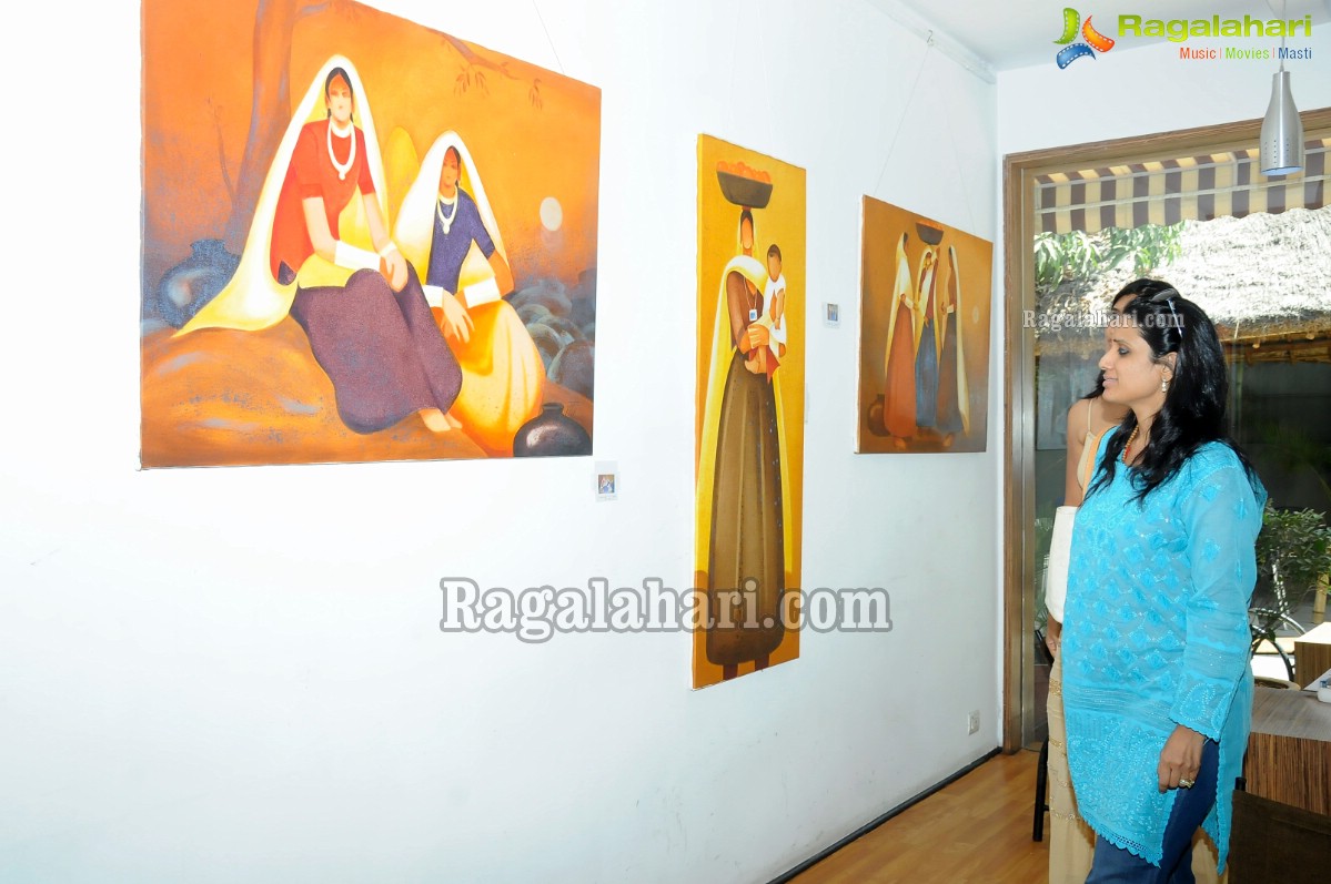 Nithin Nagari & DC Sastagar Art Exhibition at Beyond Coffee