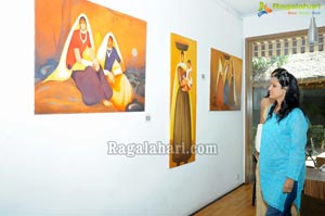 Nithin Nagari & DC Sastagar Art Exhibition at Beyond Coffee
